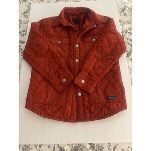 Gap Kids Terra Cotta Four Pocket  Quilted Jacket Size Medium